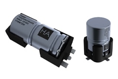 Image of KEMET Hybrid +125°C Radial Crown SMD Capacitors – PHS225/PHV225 Series